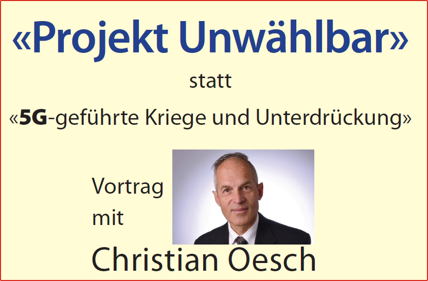 Gewalt ist keine Lösung! Christian Oesch Vizepräsident Freiheitliche Bewegung Schweiz
